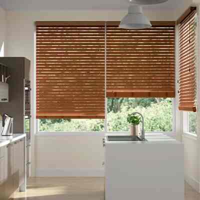 Tirai Kayu Wooden Blind 27mm