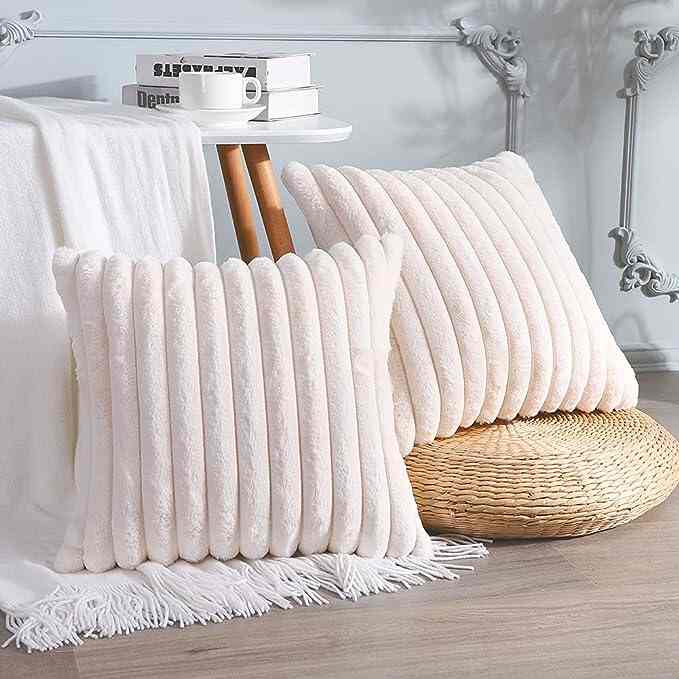 Soleebee クッションカバー ファー