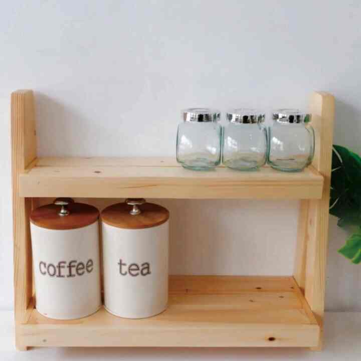 Rak Bumbu 2 Susun Minimalis