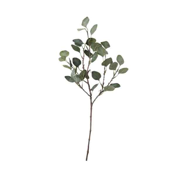SMYCKA, Daun tiruan, eucalyptus/hijau, 65 cm