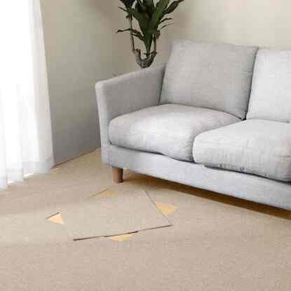 洗える・防炎タイルカーペット　12枚セット(ハーゲン)