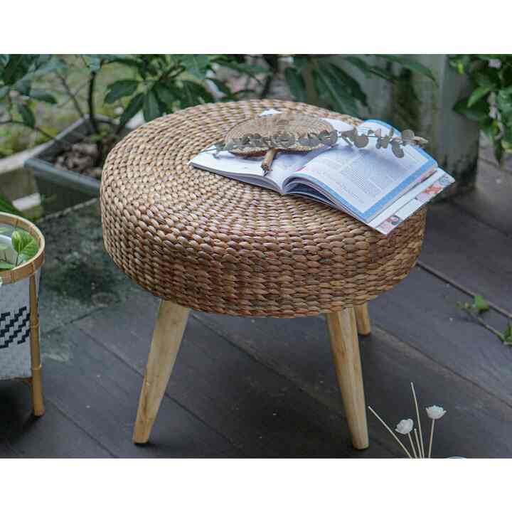 Stool Waterhyacinth Round 60 cm