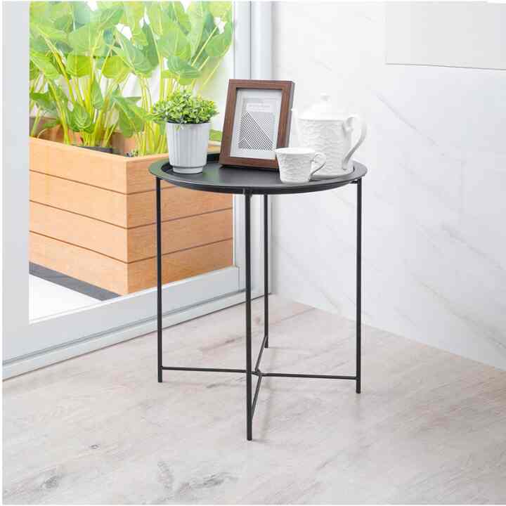 Neo Helios Meja Sisi - Hitam