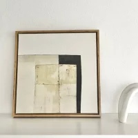 ART OF BLACK soak アートポスター フレーム付き 40×40cm［4種］ | Art