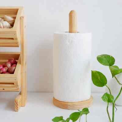 Tempat Tisu Kayu