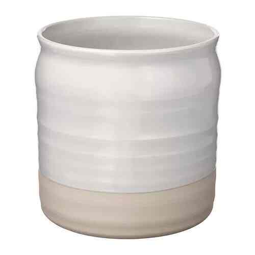 FALLENHET Vas, putih pudar, 17 cm