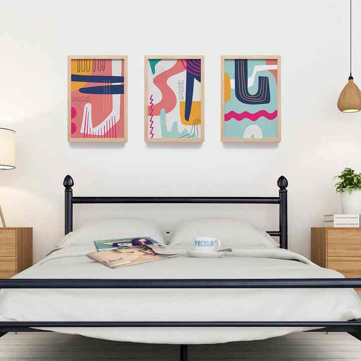 Poster Full Color wall Decor Abstrak