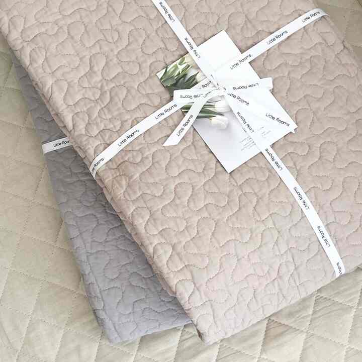 イブル cloud ピュアコットンのキルトケット