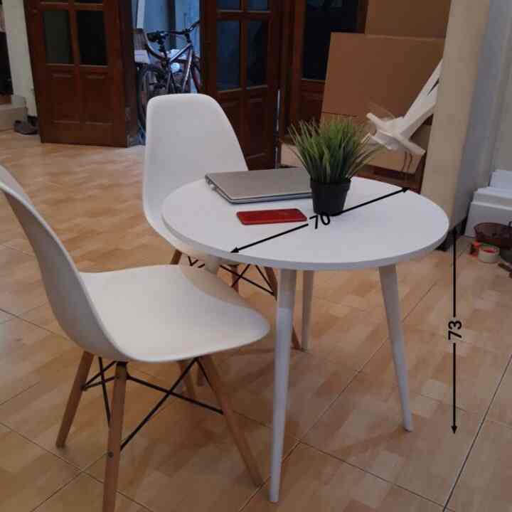 Round table/meja makan 70