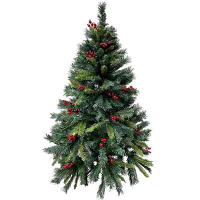 Pohon Natal Red Berry 120cm