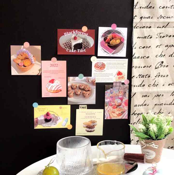 9pcs/set Cafe Savory & Sweet’s Day Cafe
