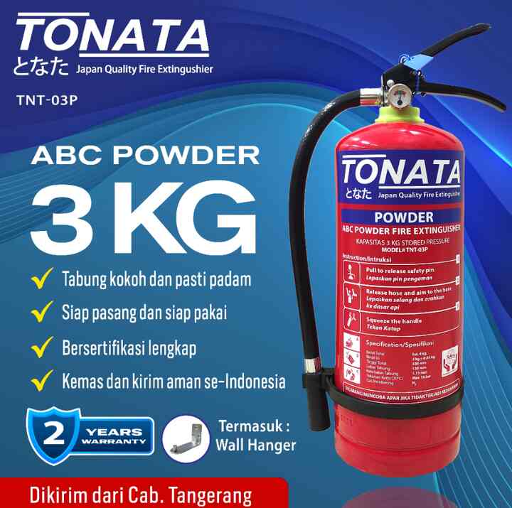 APAR 3KG Bubuk ABC Powder TONATA / Set Komplit