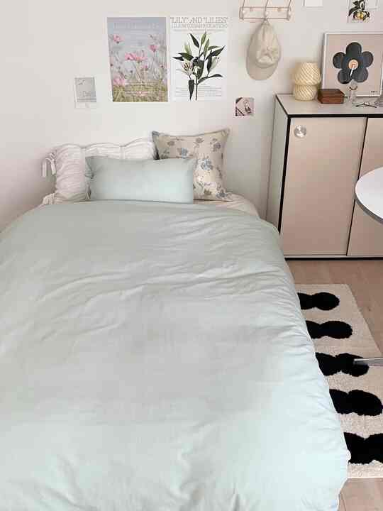 布団カバー2点セット｜plain cover set -pale color-