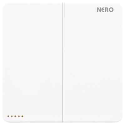 Saklar Seri 2 Gang Casa X2 White