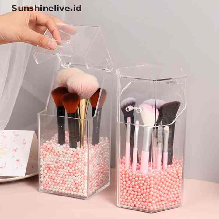 Pearl Clear Acrylic Cosmetic Organizer