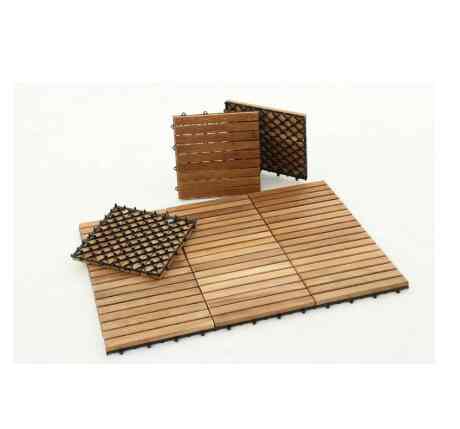 Ubin kayu jati /decking tile /Lantai Kayu Jati