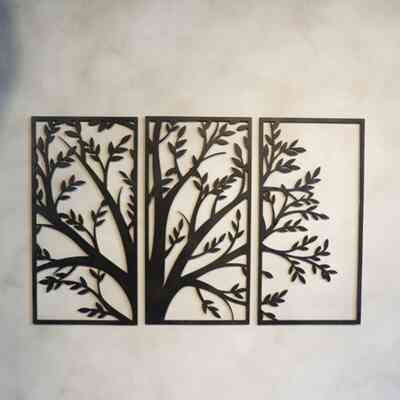 Hiasan Dinding Tropical Tree