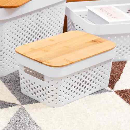 Kotak Penyimpanan Dengan Tutup Ukuran L