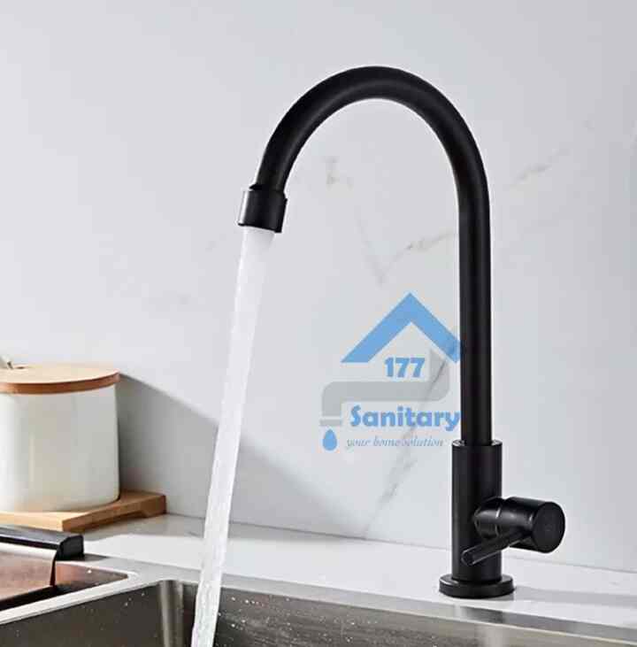 Black stenlis faucet tap wastafel