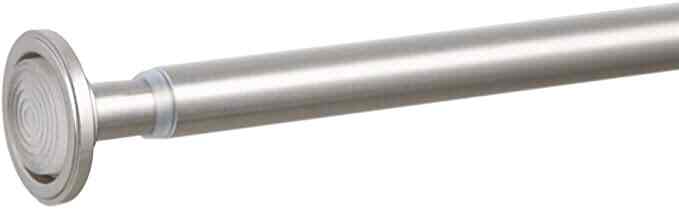 突っ張り棒 アイアンテンションロッド シルバー ラウンド L