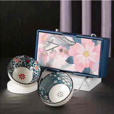 Douko Ceramic Japanese Bowl Set