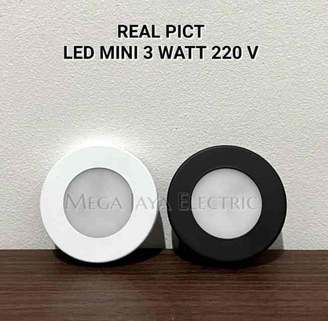 LAMPU DOWNLIGHT LED MINI TEMPEL OUTBOW 3 WATT 220V