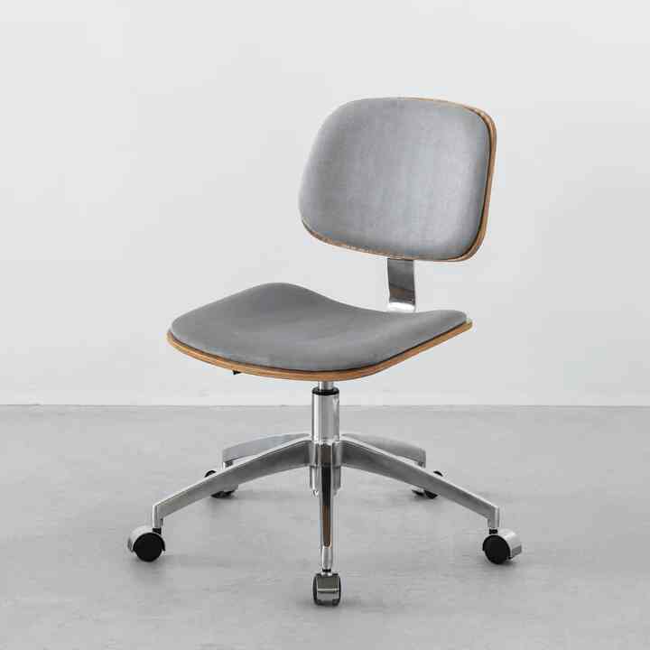 Stylish Modern Silver gray デスクチェア