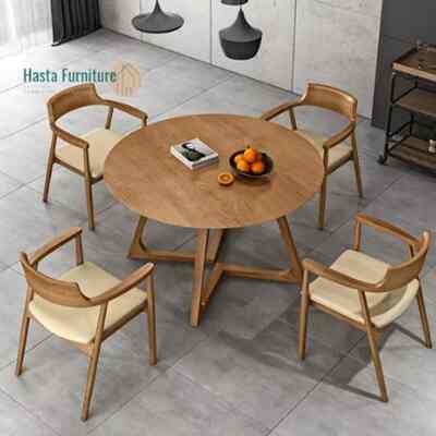 Set Meja Makan Bulat