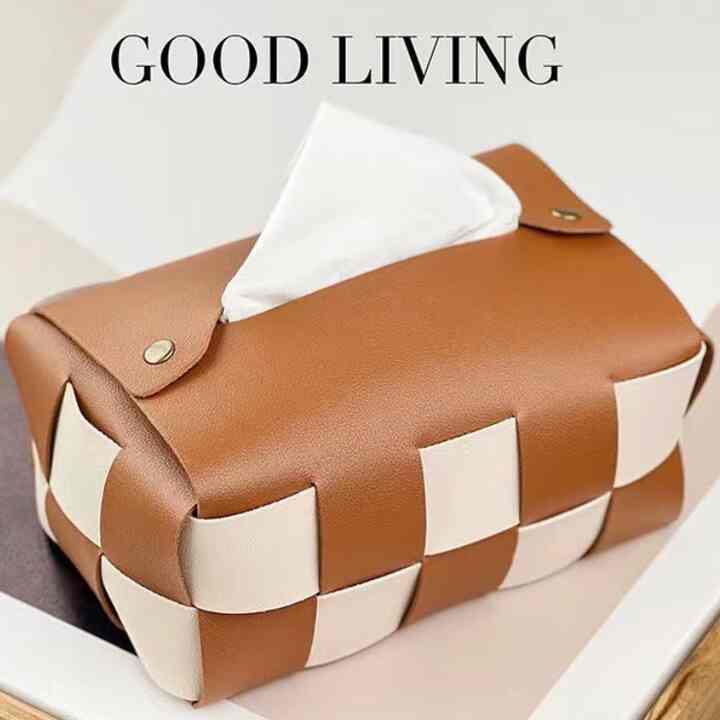 Tempat Tissue, coklat putih