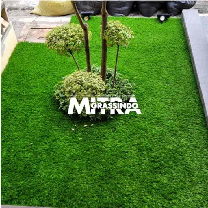 Rumput sintetis meteran