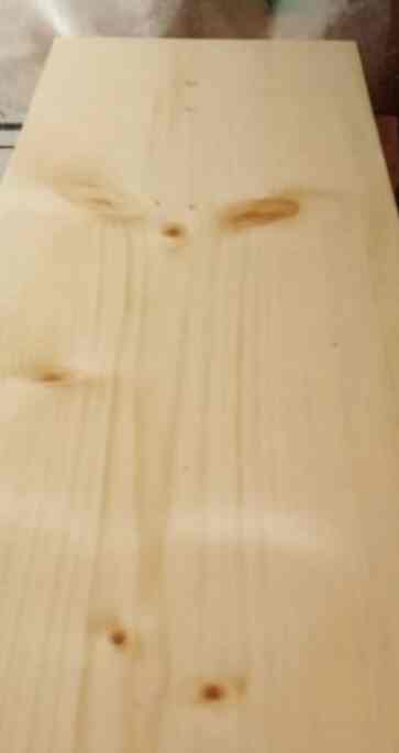 Ambalan Papan Kayu Jati Belanda - 120x25x2cm