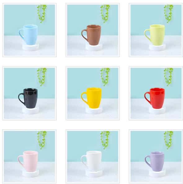 Gelas Mug Keramik 11oz 300ml Polos