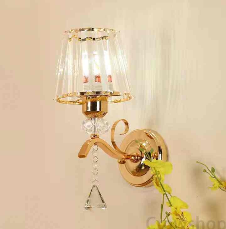 Modern Lampu Dinding kristal Wall Lampu LED E27