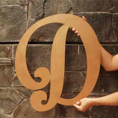 Huruf Timbul Kayu Alfabet