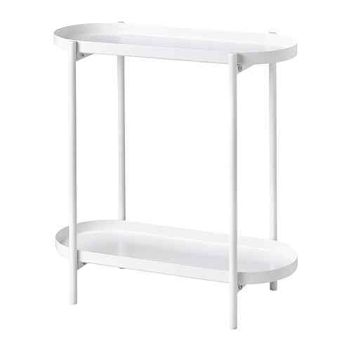 OLIVBLAD - Stand tanaman, dalam/luar ruang putih, 56 cm