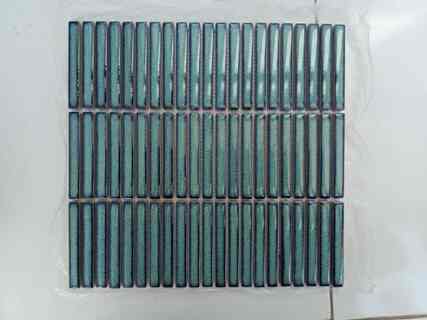 Mosaic Dinding Dapur Type Pottery Stripped Peacock - Venus Tiles