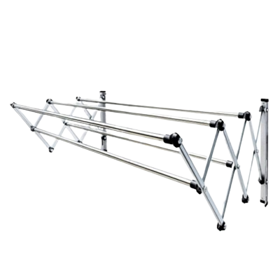 Jemuran lipat dinding stainless
