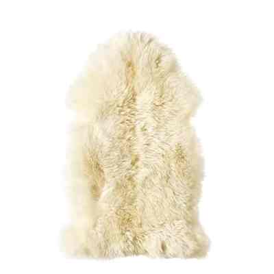 ULLERSLEV, Sheepskin, off-white, 85 cm