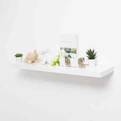 rak dinding 100x23.5x3.8 Cm - putih