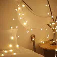 VGGFDY Globe String Lights