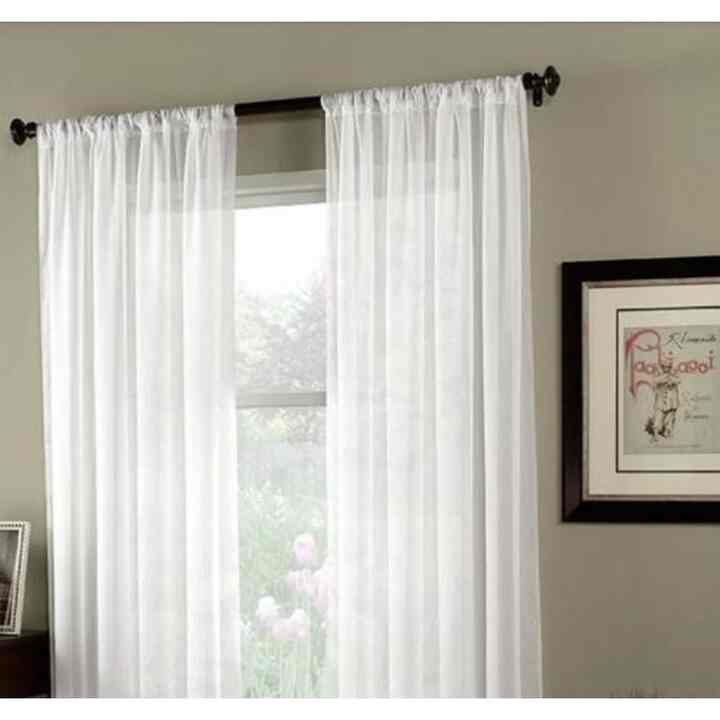 Gorden Vitrase Polos Serut