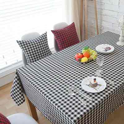 Taplak Meja Kotak-Kotak