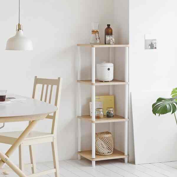 [3段/4段] DIY スマートDIYレンジラック［5色］