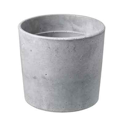 BOYSENBÄR, Plant pot, in/outdoor light grey, 12 cm