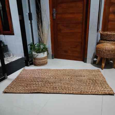 Karpet Kotak Eceng Gondok Size 150x80 cm