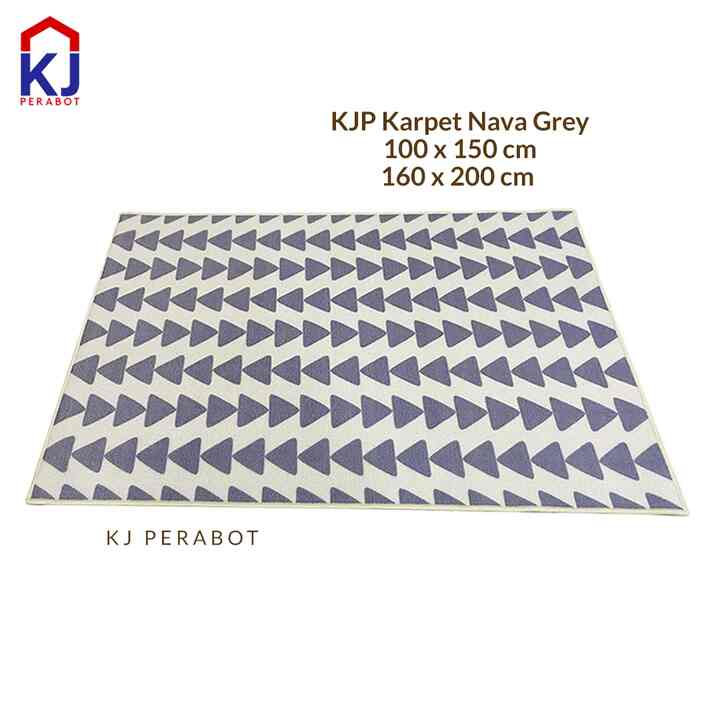 Karpet Nava Grey 100x150