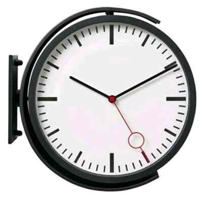 Ikea Jam Dinding Gantung 2 Sisi