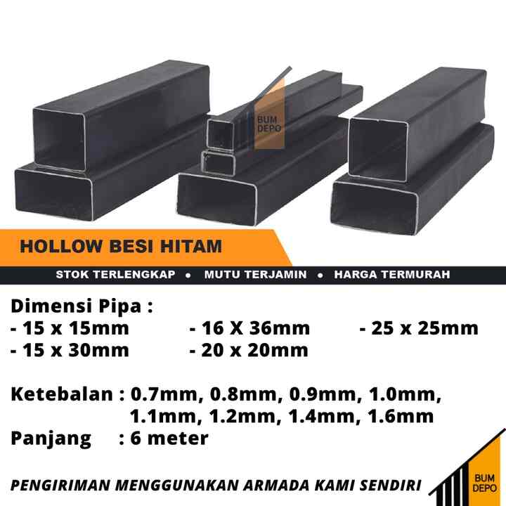 HOLLOW BESI HITAM