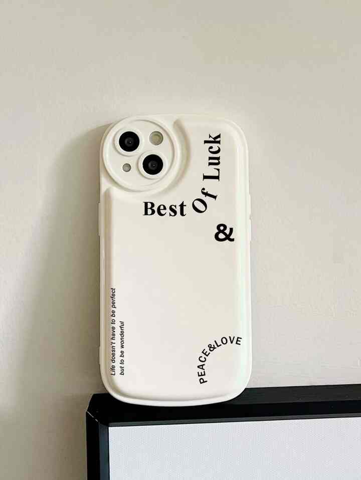 文字グラフィック スマホケース