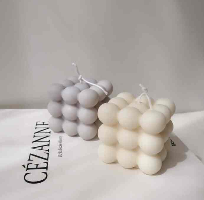 Bubble Cube Candle